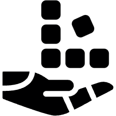 Technology Robot Hand Ai Logic Icon from Ultimate Bold Set