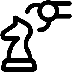 Technology Robot Strategy Chess Icon from Ultimate Regular Set