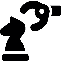 Technology Robot Strategy Chess Icon from Ultimate Bold Set