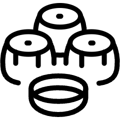 Asian Food Dimsum Chinese Dumpling Icon from Ultimate Light Set