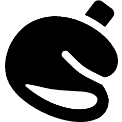 Asian Food Fortune Cookies Icon from Ultimate Bold Set