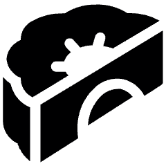 Asian Food Mooncake Slice Icon from Ultimate Bold Set