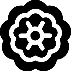 Asian Food Mooncake Top Icon from Ultimate Bold Set