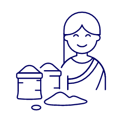 Spice Vendor 4 Illustration from UX Line Set