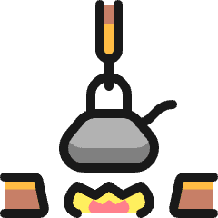 Asian Interior Boiler Icon from Ultimate Colors Set