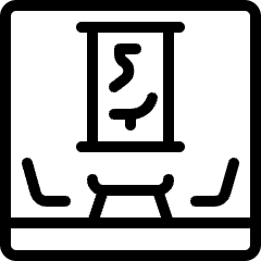 Asian Interior Painting Icon from Ultimate Light Set