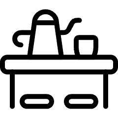 Asian Interior Stove Icon from Ultimate Light Set