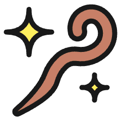 Astrology Cane Icon from Ultimate Colors Set