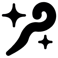 Astrology Cane Icon from Ultimate Bold Set