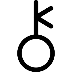 Astrology Chiron Icon from Ultimate Regular Set