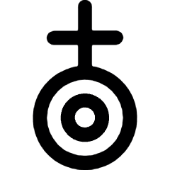 Astrology Earth Icon from Ultimate Bold Set