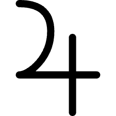 Astrology Jupiter Icon from Ultimate Regular Set