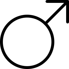 Astrology Mars Icon from Ultimate Light Set