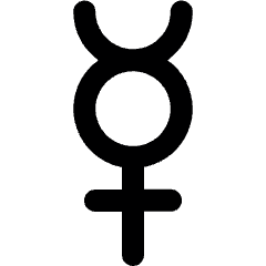 Astrology Mercury Icon from Ultimate Bold Set