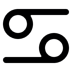 Astrology Pisces Icon from Ultimate Bold Set
