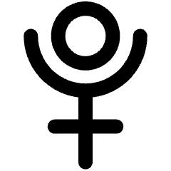 Astrology Pluto Icon from Ultimate Bold Set