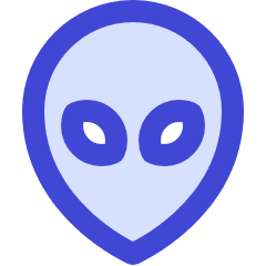 Alien Icon from Sharp Duo Set