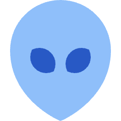 Alien Icon from Sharp Flat Set