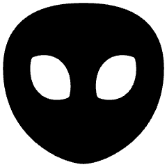 Alien Icon from Flex Solid Set