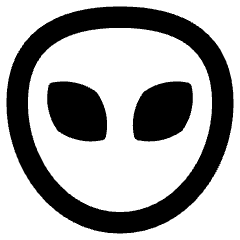 Alien Icon from Core Remix Set