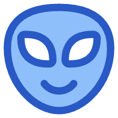 Alien Icon from Plump Duo Set