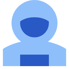 Astronaut Icon from Sharp Flat Set