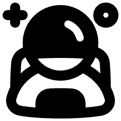 Astronaut Icon from Plump Remix Set