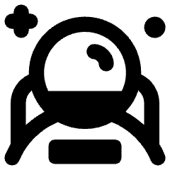 Astronaut Icon from Core Remix Set