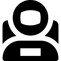 Astronomy Astronuat Icon from Nova Solid Set