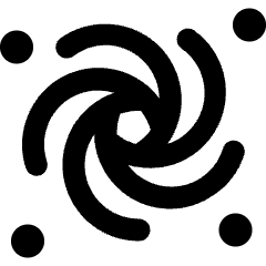 Astronomy Blackhole 3 Icon from Ultimate Bold Set
