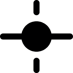 Astronomy Blackhole Icon from Ultimate Bold Set