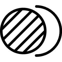 Astronomy Eclipse Icon from Ultimate Light Set