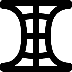 Astronomy Science Wormhole 2 Icon from Nova Solid Set