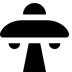 Astronomy Ufo Icon from Nova Solid Set