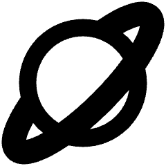 Planet Icon from Sharp Remix Set