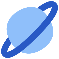 Planet Icon from Flex Flat Set