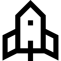 Rocket Icon from Sharp Line Set