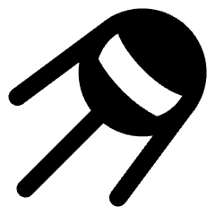 Satellite Icon from Plump Solid Set