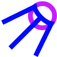 Satellite Icon from Sharp Neon Set