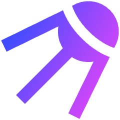 Satellite Icon from Sharp Gradient Set