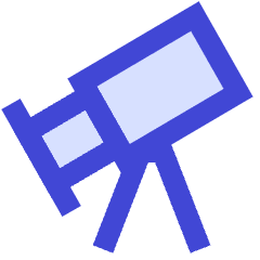 Telescope Icon from Sharp Duo Set