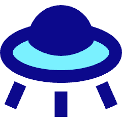 Ufo Icon from Sharp Pop Set