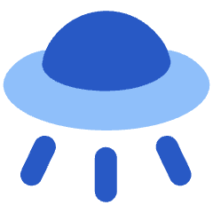 Ufo Icon from Plump Flat Set