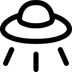 Ufo Icon from Flex Line Set