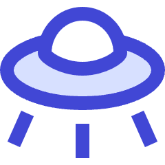 Ufo Icon from Sharp Duo Set