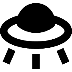 Ufo Icon from Sharp Remix Set