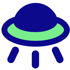 Ufo Icon from Plump Pop Set