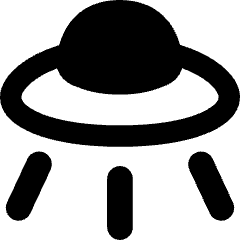 Ufo Icon from Flex Remix Set