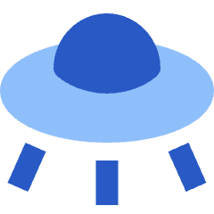 Ufo Icon from Sharp Flat Set