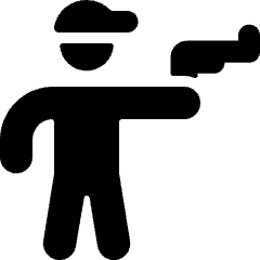 Athletics Shooting Icon from Ultimate Bold Set